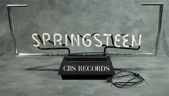 1978 Springsteen Promo Neon Sign (U.S.)