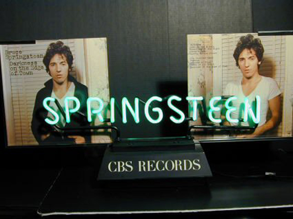 1978 Springsteen Promo Neon Sign (U.S.)